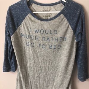 Half Sleeve Pajama Top